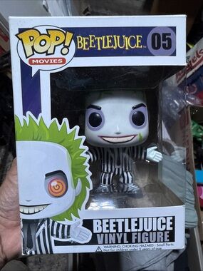 Funko Beetlejuice Pop! Figure - White, Black & Green